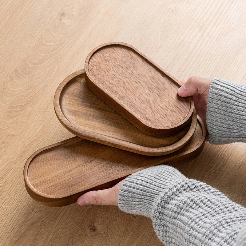 Svenca Wood Tray – Linnvara