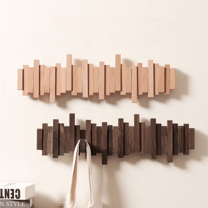 Handmade Wooden Coat Rack